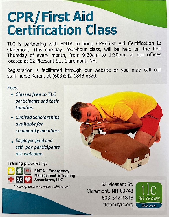 CPR/First Aid Certification Classes