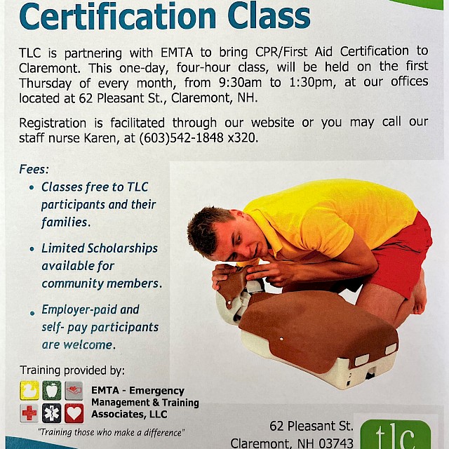 CPR/First Aid Certification Classes